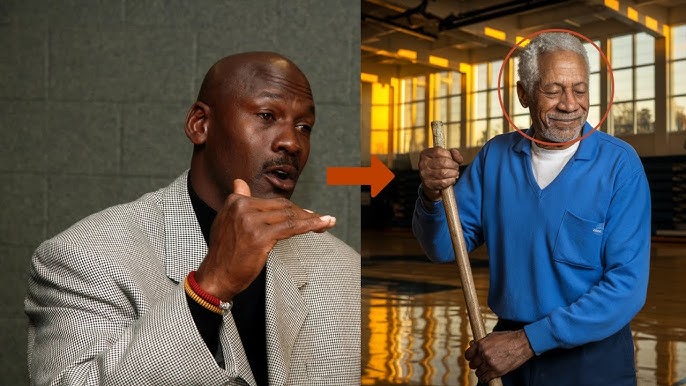 Michael Jordan Learns the Janitor Who Helped Him as a Kid Is Still Working  at 80—What He Does Next - YouTube