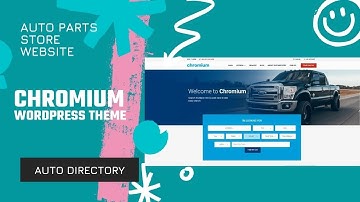 Auto-onderdelen webshop WordPress WooCommerce-thema | Chromium WordPress-thema
