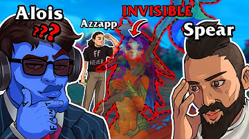 5 Challengers VS 5 Invisible Players