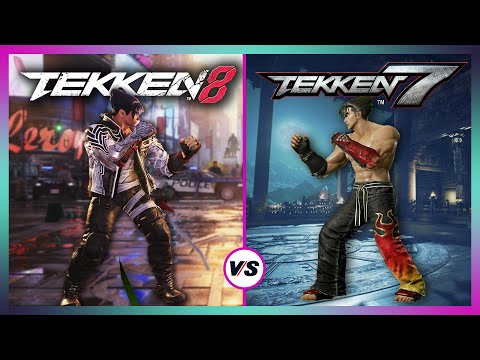 Tekken 8 vs Tekken 7 - Early Gameplay and Graphics Comparison