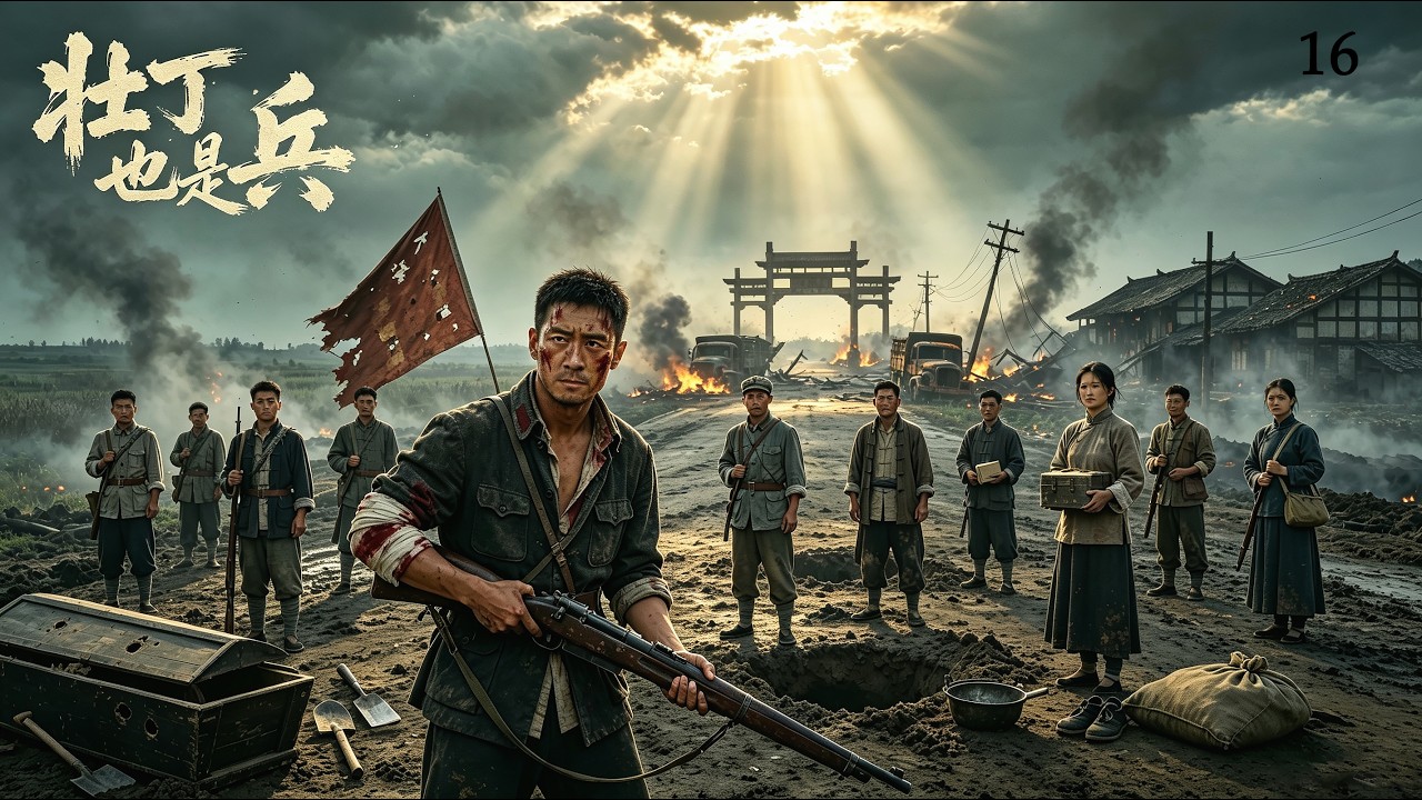 《壯丁也是兵》16| 不滅倭寇誓不回川,草根壯丁血灑疆場築長城!⚔️ 戰爭 #抗日戰爭 #奇道 #徐翠翠 #陳創 #王迅 #動作 #功夫 #WarMovies