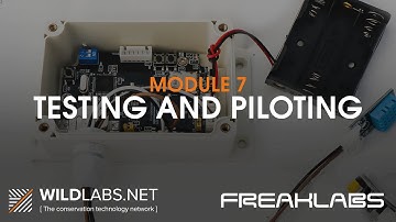 Build Your Own Data Logger: Module 7: Testing and Piloting