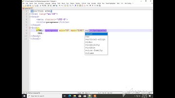 HTML:5 progress tag use.(how to use progress tag )