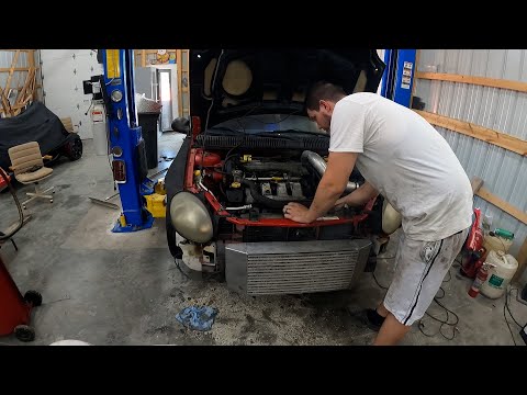 Oil Leak Fixed! - The car is running ....sorta - SRT-4 Red Dead Redemption Episode 02