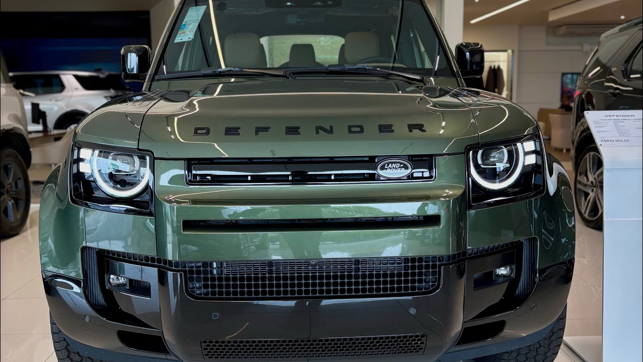 💥NOVO LAND ROVER NEW DEFENDER 110 X-DYNAMIC HSE 2026 COR NOVA E TURBO DIESEL COM 7 LUGARES VEJA!!!