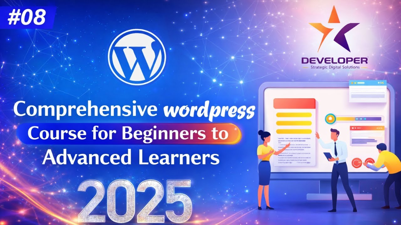 WordPress Course 2025 – Session 8 | Social Share Buttons + WooCommerce Introduction | Hindi