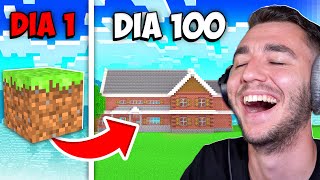 Intercambiando 1 Bloque de Tierra hasta conseguir una Mansión en Minecraft!