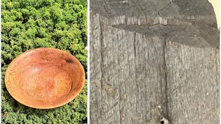 From Rotting Barnwood to Beautiful Bowl