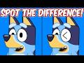 Bluey Spot The Difference 👀 Brain Break For Kids | Visual Game | Fun Challenge