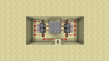 Minecraft Tutorial: 2x2 Jeb door in the floor