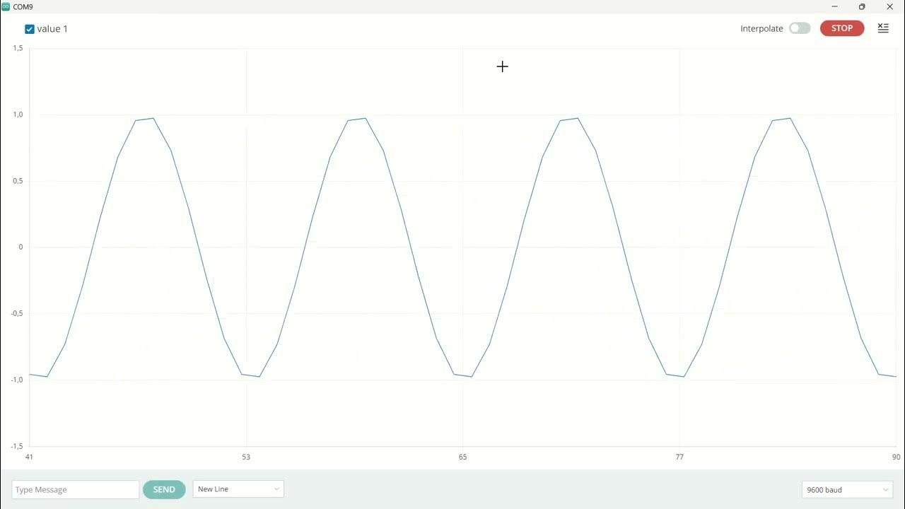Ejemplo del uso de Serial Plot en Arduino IDE - YouTube