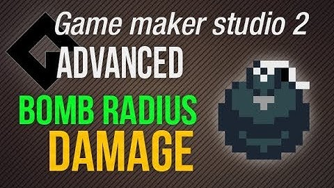 🔴Game Maker Studio 2 | Advanced - Explosion range