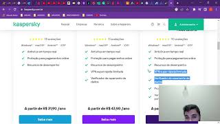 Diferenças entre Kaspersky Premium e Internet Security e HACKERS RUSSOS TENTANDO ME HACKERAR.