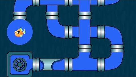 Save The Fish Gameplay Level Solution - Fishdom Game - Pull The Pin