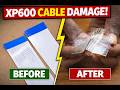 I Dipped an XP600 Cable in Solvent — I now understand Why Solvent Is Dangerous for XP600 Cables
