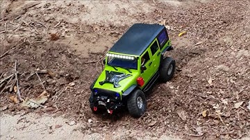 RC카 SCX10 T-Rock(FreeMan)티락 Jeep Rubicon First Ride