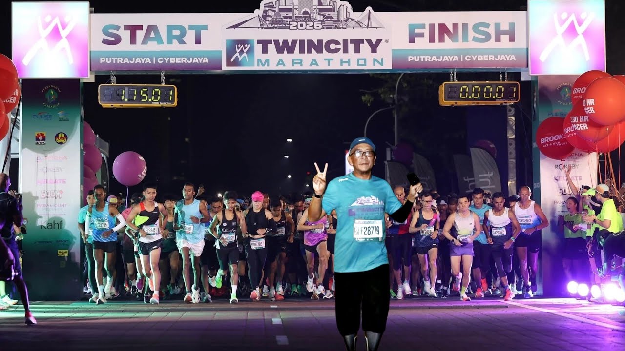 Twincity Marathon 2026 | HM Aku Berjaya Habiskan