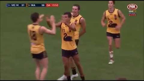 Callum Ah Chee v Vic Metro (2015 Under 18 Championships)