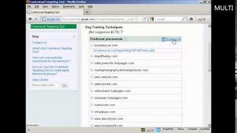 How to Use Google Contextual Targeting Tool