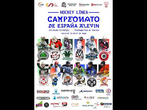 Jornada 5 Domingo Mañana Campeonato de España Alevín Hockey Línea Finales