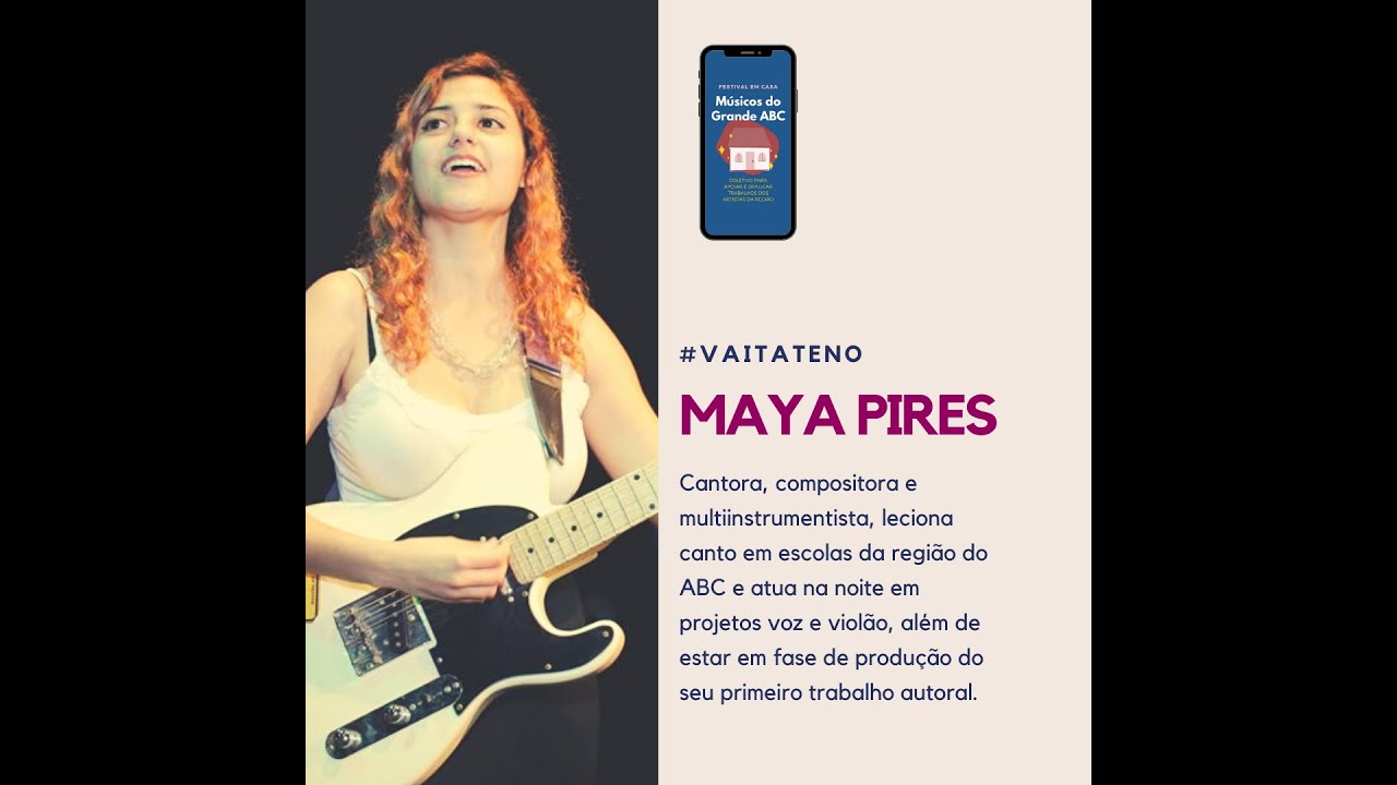 Maya Pires - Festival em casa ABC - YouTube