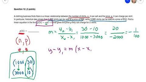 SNHU - MAT 136 - (Mobius) Problem Set: Module Five - #12