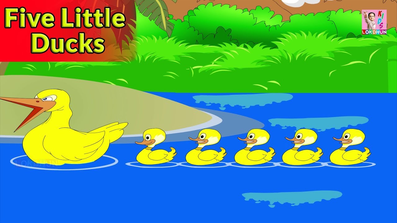 Five Little Ducks Nursery Rhymes for Babies Videos for Kids YouTube