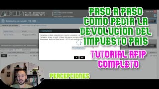 COMO PEDIR LA DEVOLUCION DEL IMPUESTO PAIS DE TODO EL 2023 PASO A PASO AFIP TUTORIAL COMPLETO