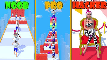 I Am The Queen - NOOB Vs PRO Vs HACKER in Game