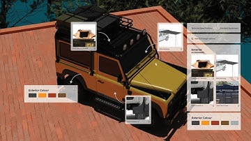 Your choices, your reality - Land Rover 3D Configurator by Studio 3DX