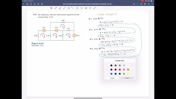 Problem 3.72 (2) Mesh Analysis, Fundamentals of Electric Circuits, 7th ed, Alexander / Sadiku