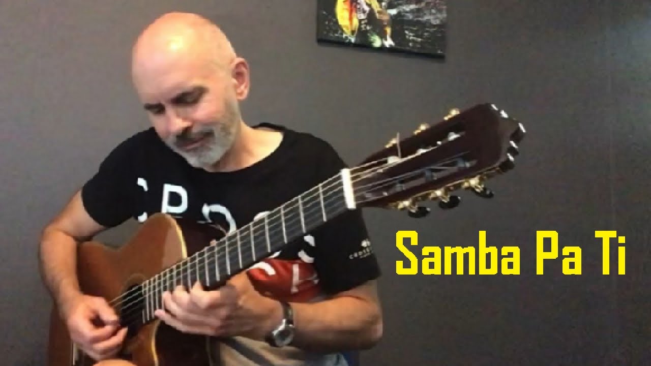 Samba Pa Ti…improvised Santana cover on Spanish guitar