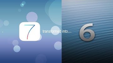 iOS 7 looking like iOS 6