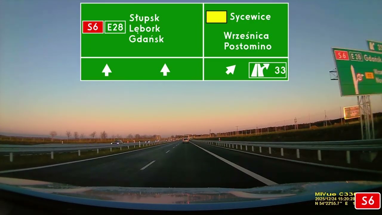 S6: Sławno Zachód - Słupsk Południe