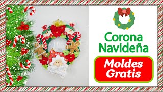 🦌🎄⛄🎅 #Tutorial Corona Navideña screenshot 1