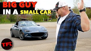Big Guy, Small Car: The 2020 Mazda MX-5 Miata RF Can Be A Joy AND A Pain — Here's Why!