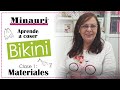 ⛱🏊Cómo coser un bikini: telas, hilos, elásticas,  accesorios, agujas, máǫuina coser ... (eng sub)