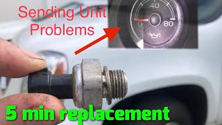 Tahoe Yukon how to replace oil sending unit in 5 minutes