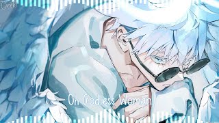 Nightcore - GODLESS WOMAN (Gun Boi Kaz) - (Lyrics)