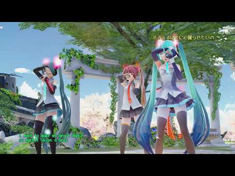 【Ray-MMD】　ミクさん3人で　”　Spring of Life　”　オリジナルVer.2　4k