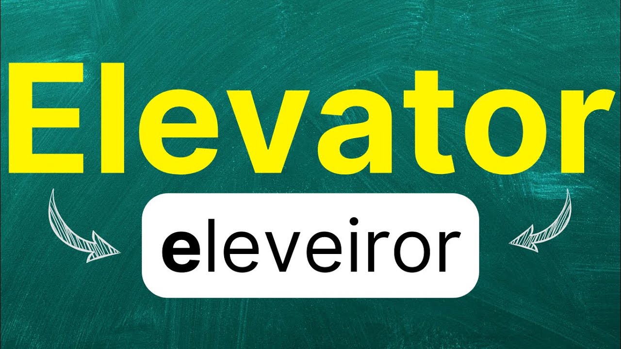 Cómo pronunciar: 'Elevator' 'Ascensor' 'Elevador' 'Montacargas' en