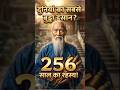 Kya koi 256 saal tak zinda reh sakta hai? 🤔 Li Ching-Yuen ki Mystery! #shorts #facts