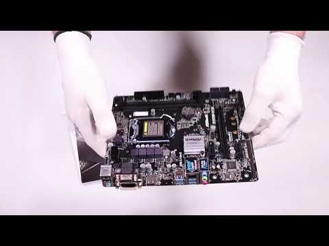Unboxing ASRock B360M-HDV hands on review