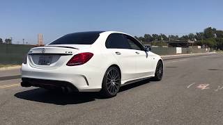 C43 AMG REDSTAR EXHAUST Downpipes sound