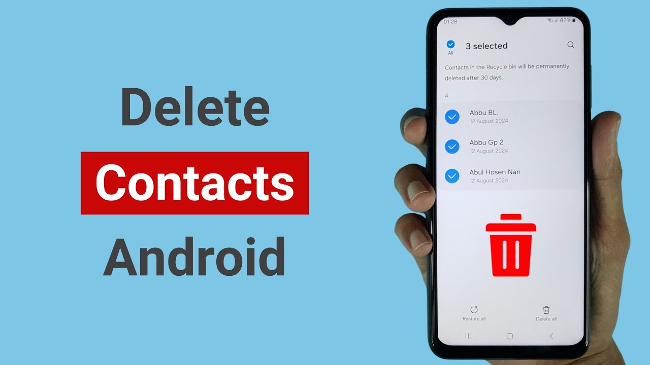 How to Permanently Delete Contacts on Android
