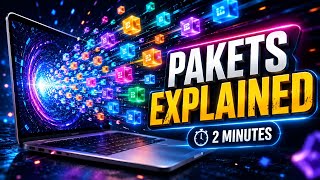 Packets Explained in 2 Minutes | How Data Travels Across the Internet