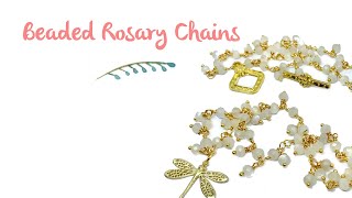 Beaded Rosary Chain Tutorial