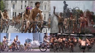 2012 World Naked Bike Ride hits cities worldwide