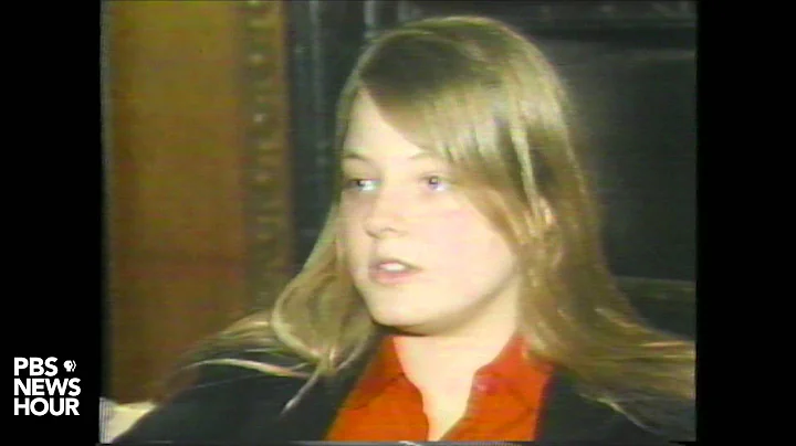 Actress Jodi Foster talks about letters sent to he...