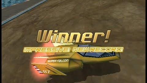 F-Zero GX Unleashed 5.0 - Big Blue Drift Highway with Super Falcon 54"287